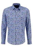 Fynch-Hatton Shirt in Blue Wave print